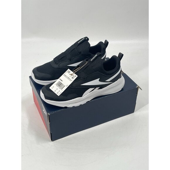 Reebok XT Sprinter Split Running Sneakers Sz Youth Mens 7 Black NIB - Picture 3 of 7
